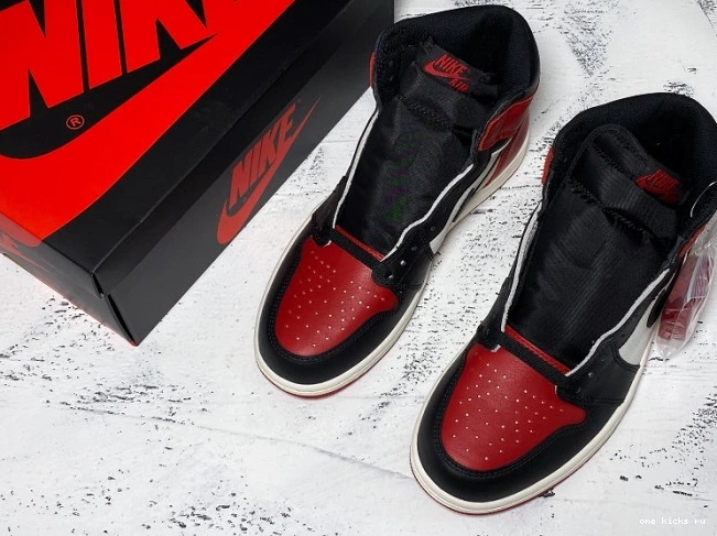 Cheap Air Bred OG High Retro 555088-610 1 Toe Jordan 0706